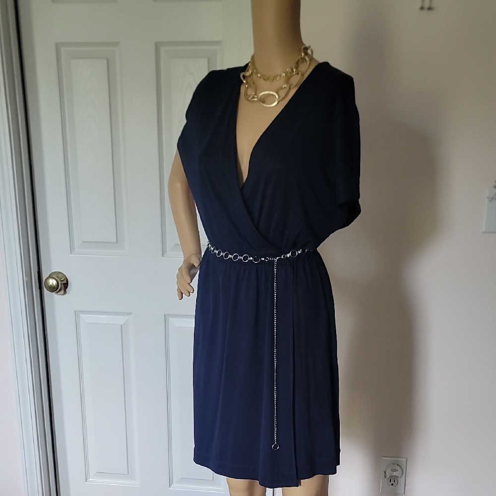 Black Tape, Navy Mini Dress sz XS